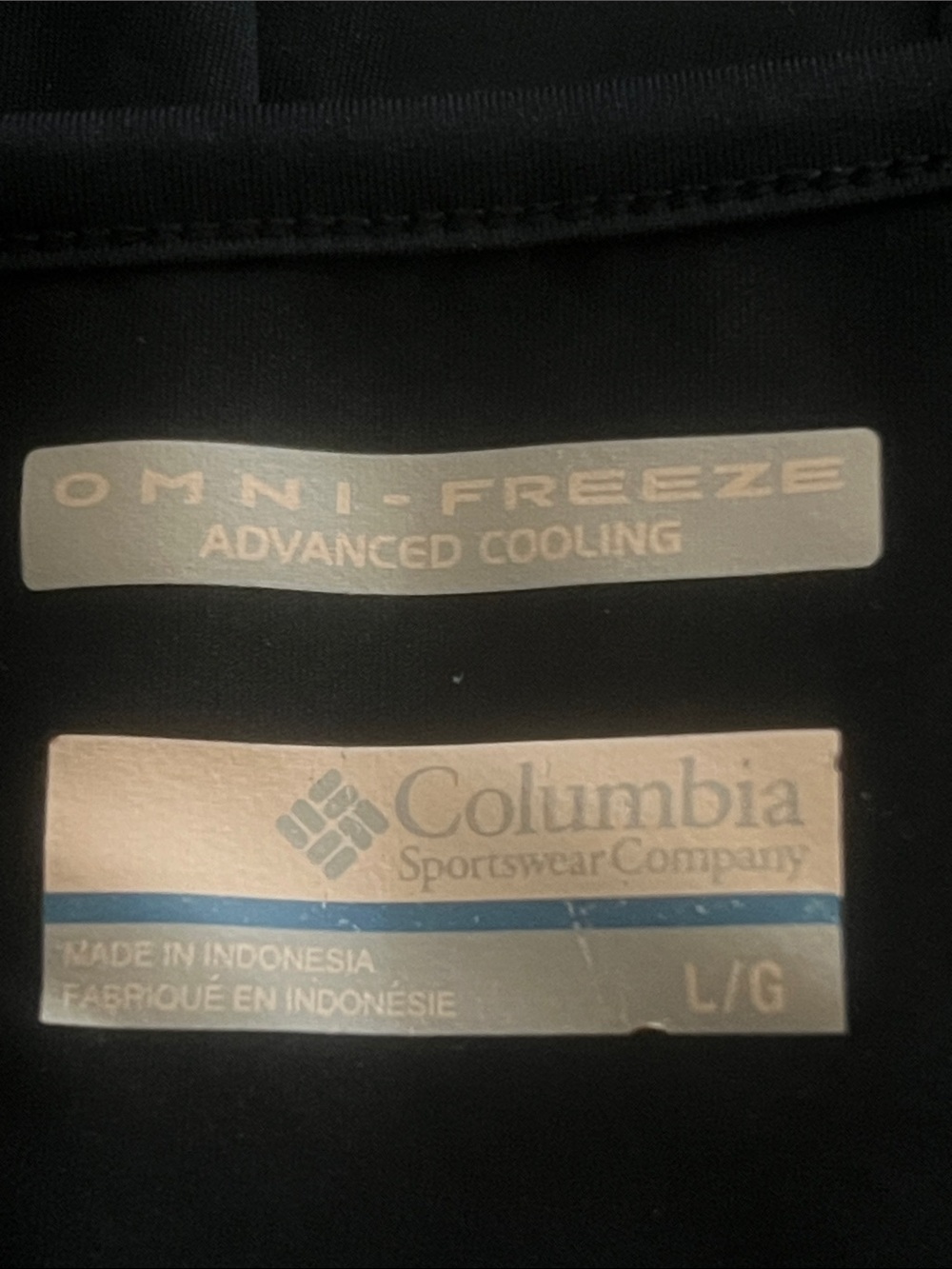 Columbia Black Omni-Freeze PFG Advanced Cooling Dress - Picture 9 of 10